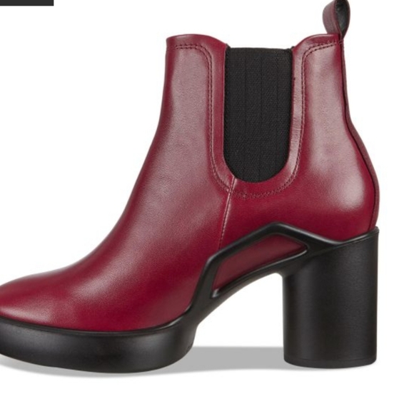 ECCO SHAPE SCULPTED MOTION 55 RED | WOMENS BOOTS - Picture 10 of 11